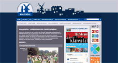 Desktop Screenshot of klarendal.nl